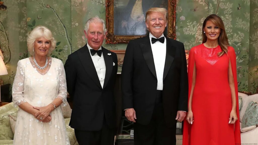 Donald Trump Welcomed to Windsor Castle by King Charles