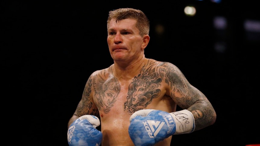 British boxer and former world champion Ricky Hatton 