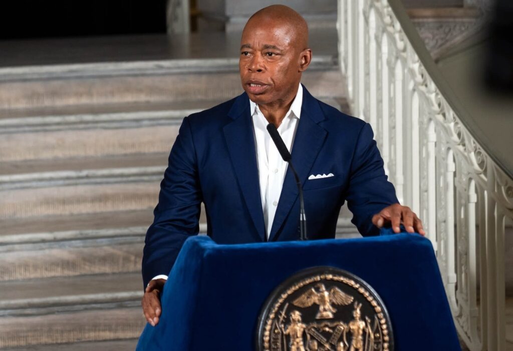 Eric Adams ends re-election bid for New York City mayor
