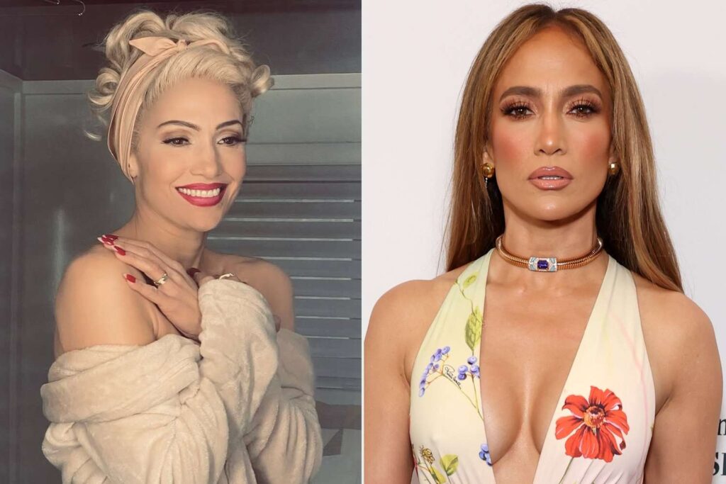 Jennifer Lopez Reveals Platinum Blonde Hair Selfies