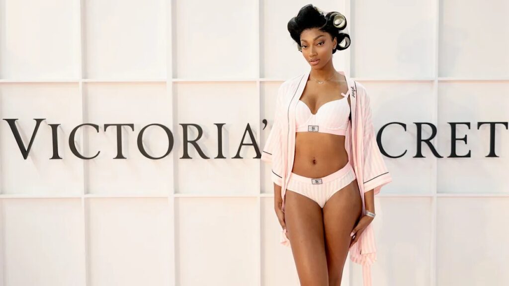 Angel Reese Debuts as Victoria's Secret Angel in Rene