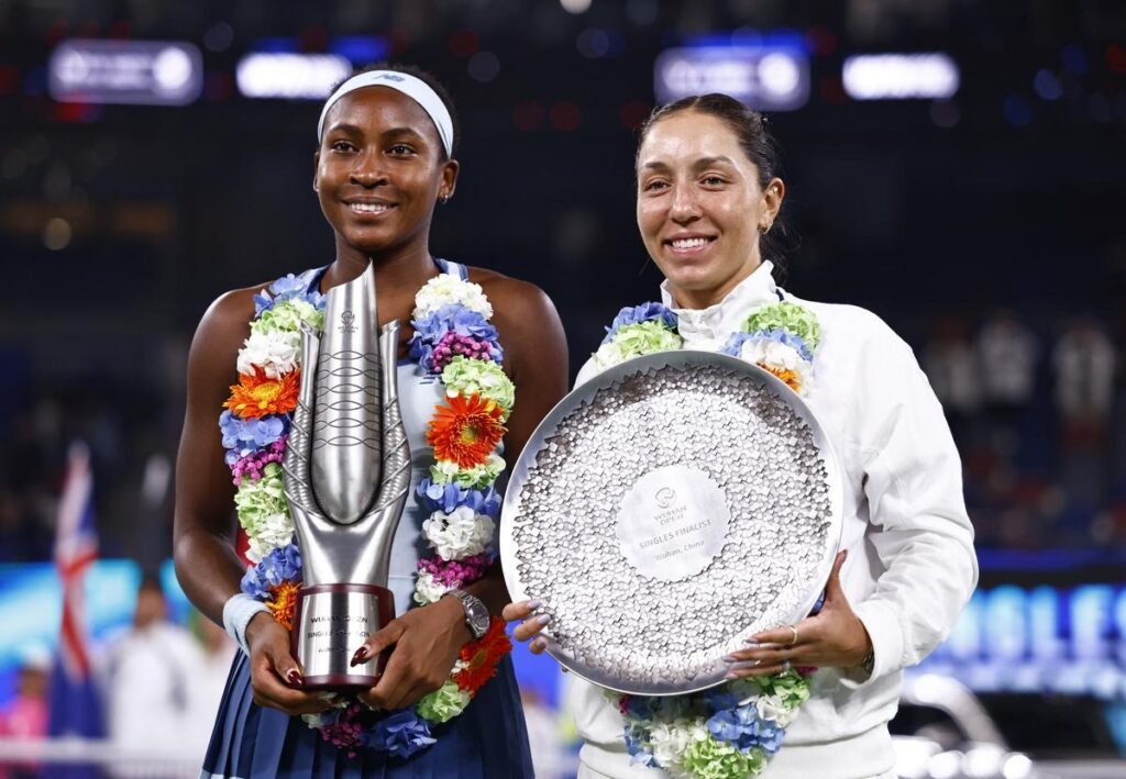 Coco Gauff beats Jessica Pegula to win the Wuhan Open in an all-American final