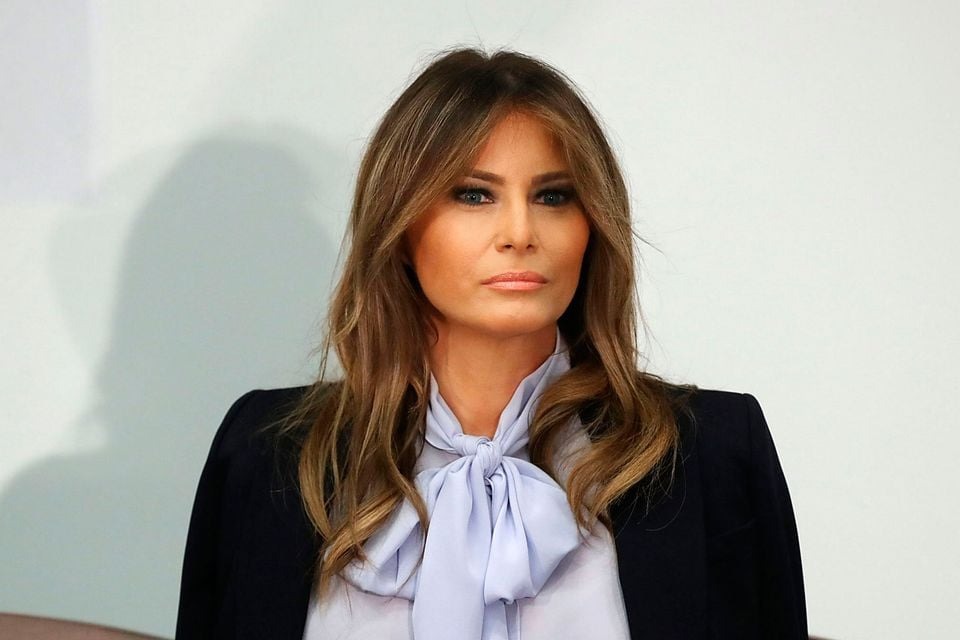 Hooyah, Navy and Top Gun looks: How Melania Trump vowed US Navy at its 250th anniversary in Norfolk, Virginia