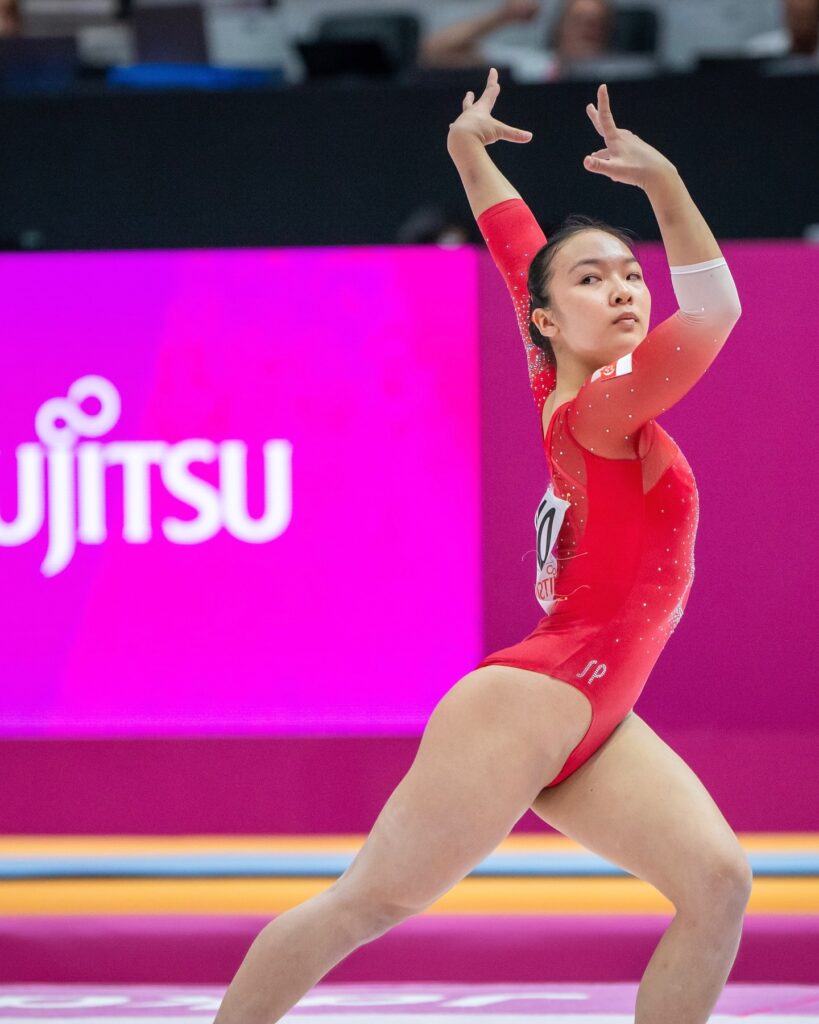 Amanda Yap  is a Singaporean artistic gymnast. 