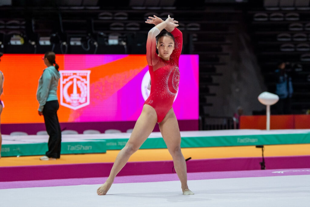Amanda Yap, 15, makes history as first Singapore gymnast to qualify for world championships final