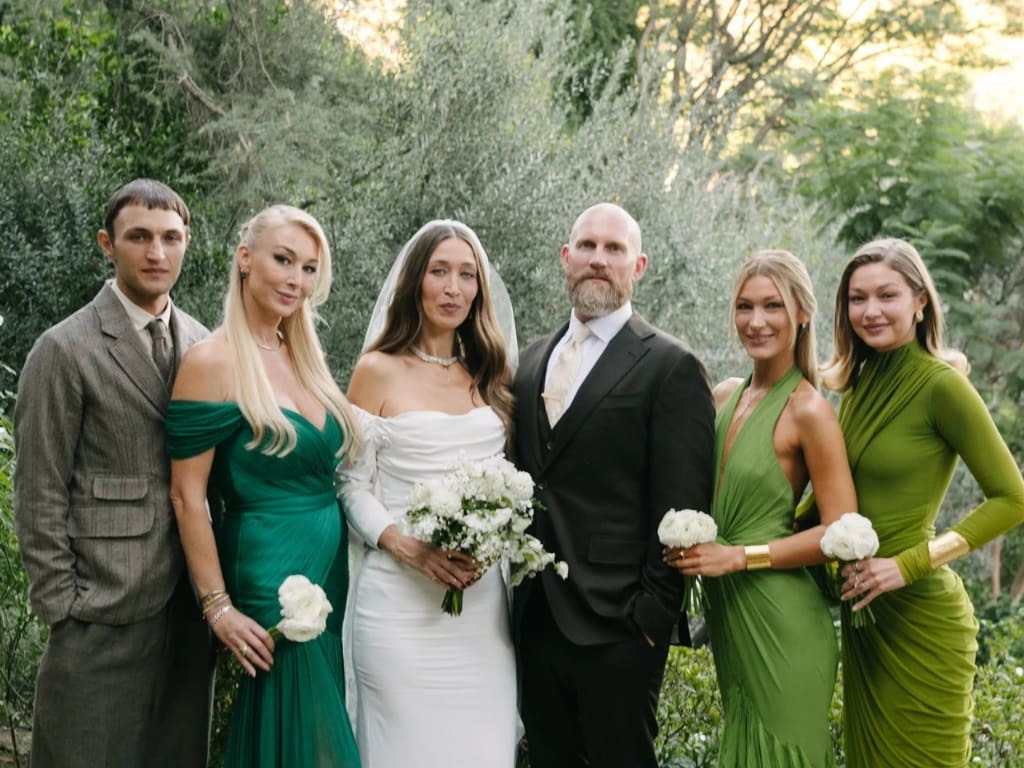 Gigi Hadid and Bella Hadid's older half-sister Alana Hadid married Ross Williams