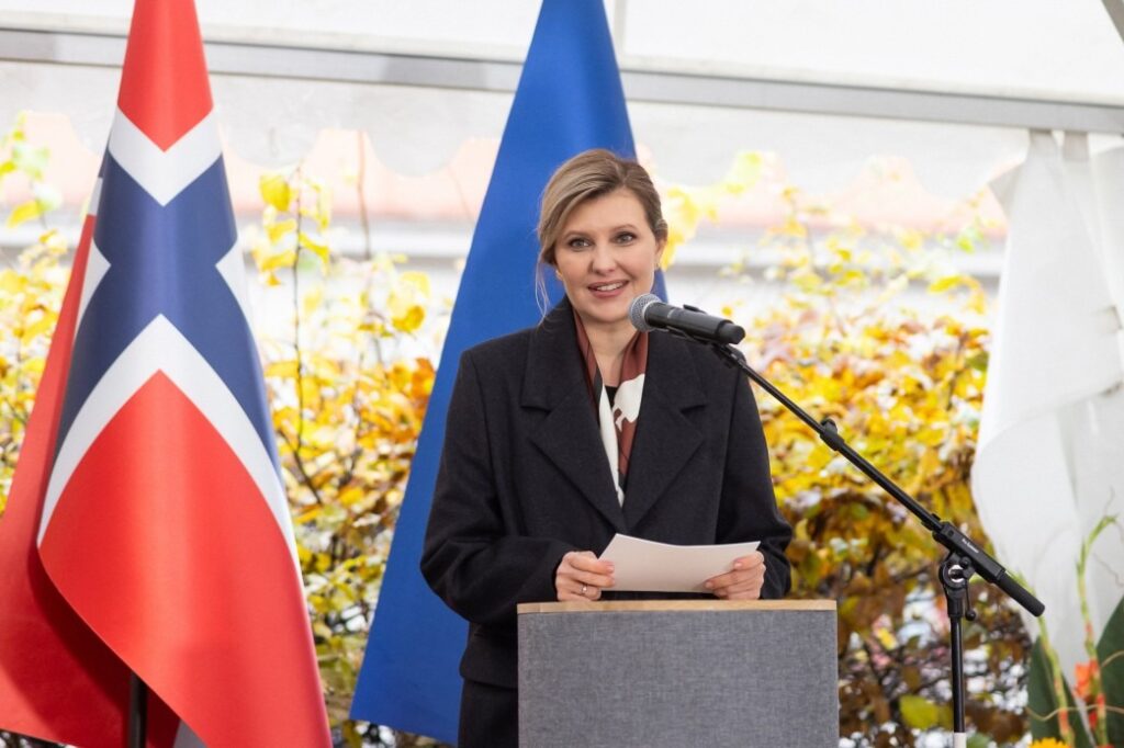 Ukrainian President and First Lady in Norway
