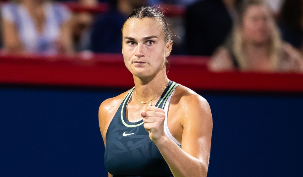 Belarusian powerhouse Aryna Sabalenka