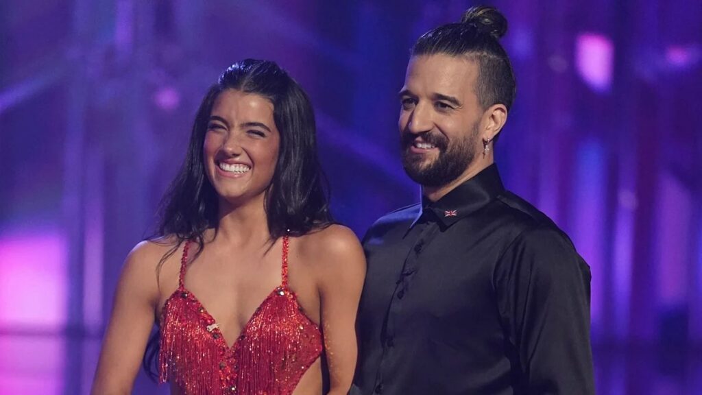 Charli d'Amelio and Mark Ballas DWTS Performance 