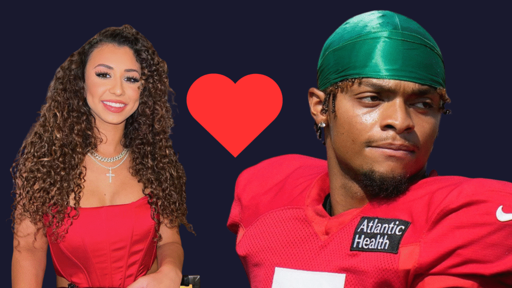 New York Jets quarterback Justin Fields is reportedly linked to fashion model and influencer Gianna Carmona.
