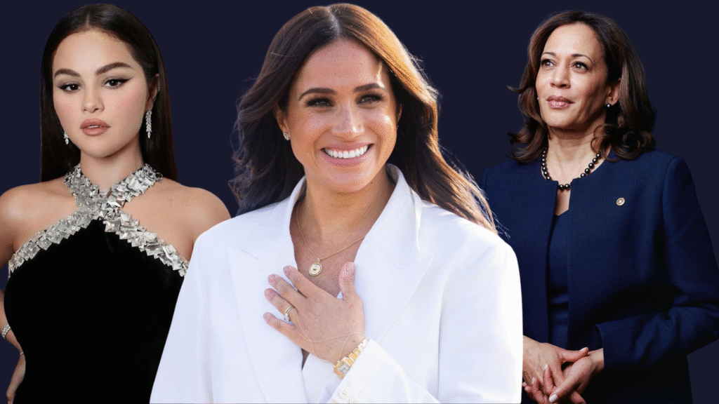 Kamala Harris Joins Meghan Markle and Selena Gomez at Fortune’s Women Leadership Summit