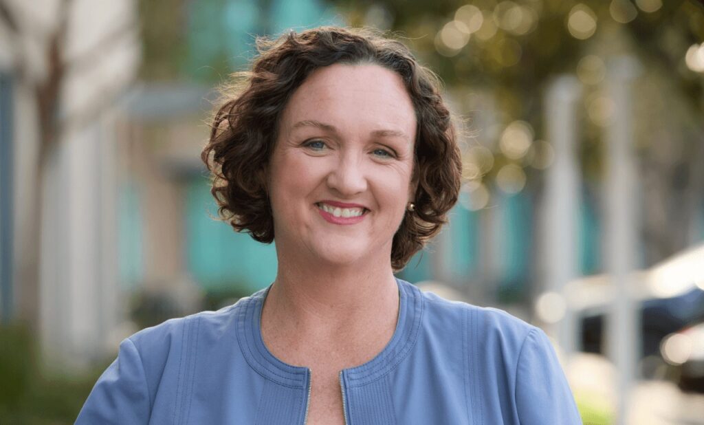 California governor candidate Katie Porter cuts off interview after testy Trump exchange