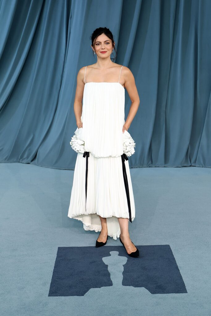 Monica Barbaro in Dior