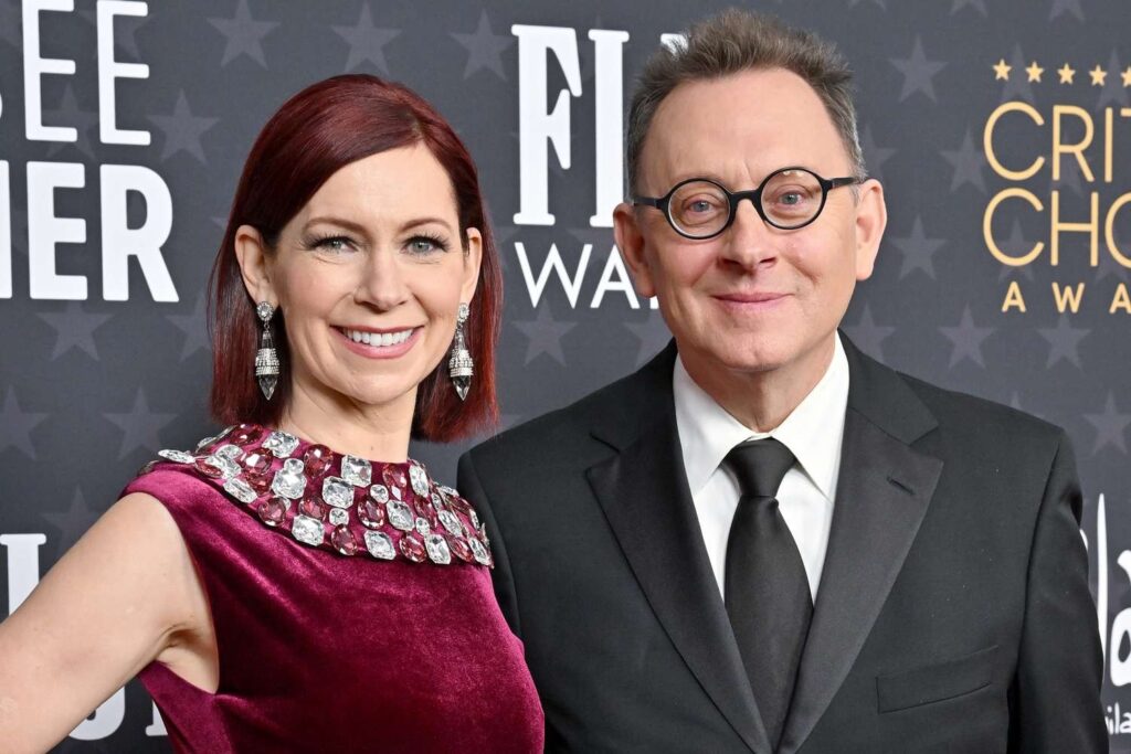 Real life husband and wife duo Michael Emerson and Carrie Preston