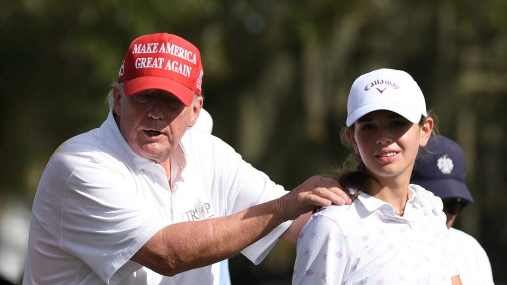 Donald Trump's granddaughter Kai to make LPGA Tour