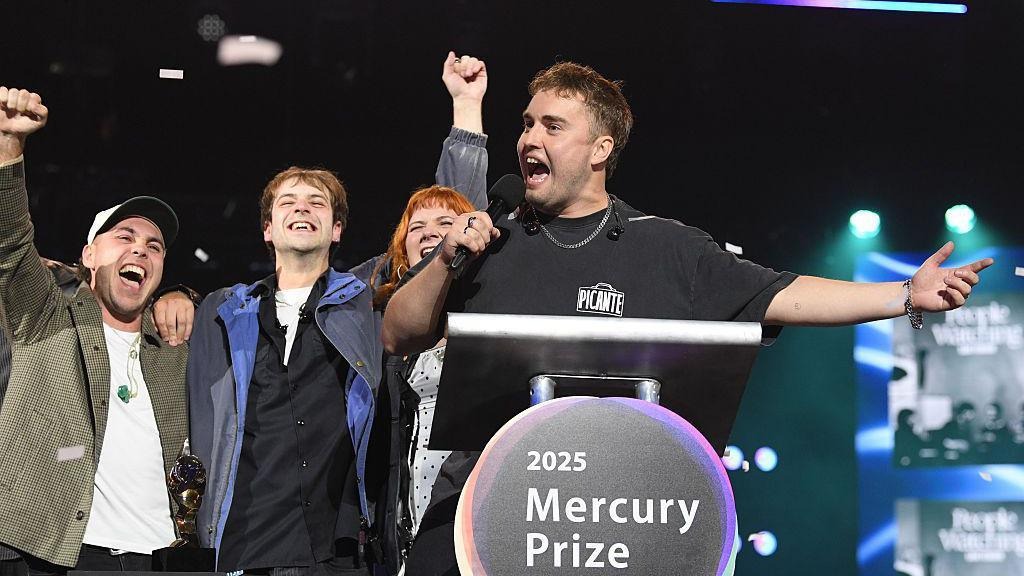 Singer Sam Fender wins Mercury Prize for album ‘People Watching’