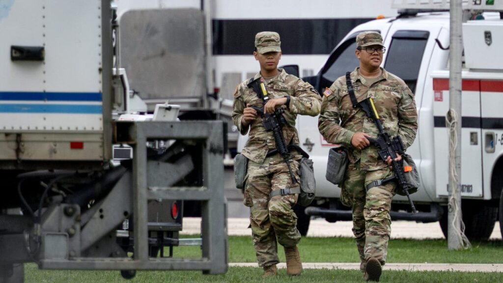 Trump authorises National Guard deployment to Chicago