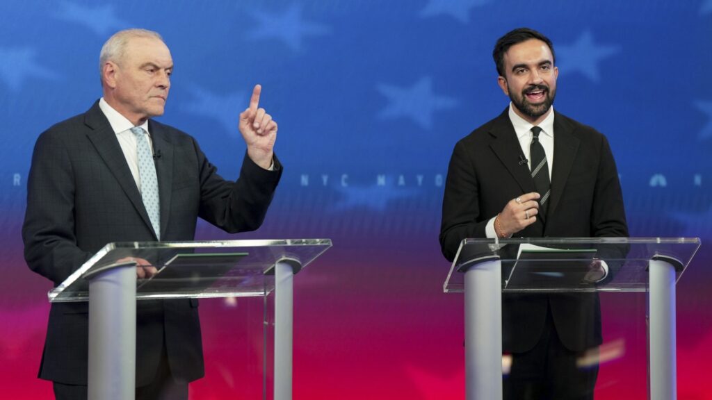Mamdani, Cuomo, and Sliwa Spar in Heated New York Mayoral Debate