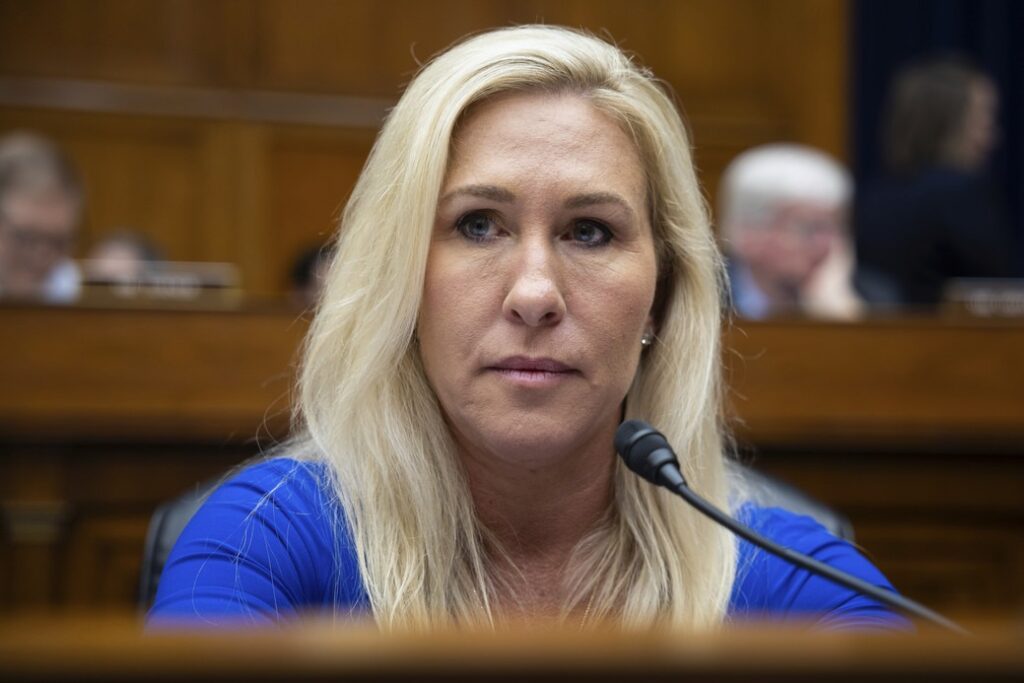 Marjorie Taylor Greene just complicated the GOP’s shutdown messaging