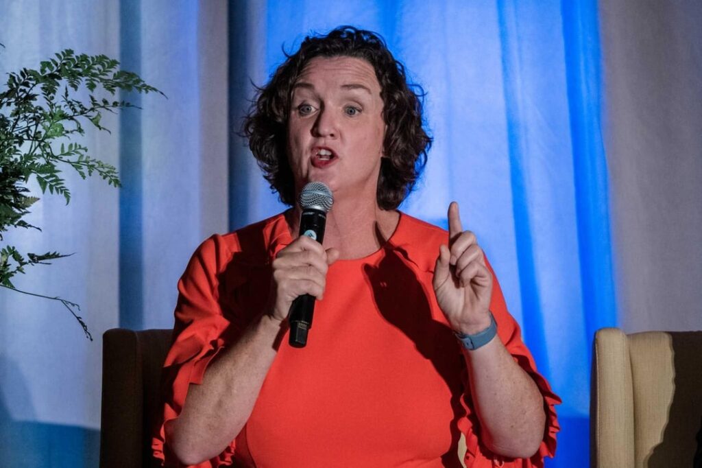 California Governor Hopeful Katie Porter Sparks Viral Moment After CBS Interview