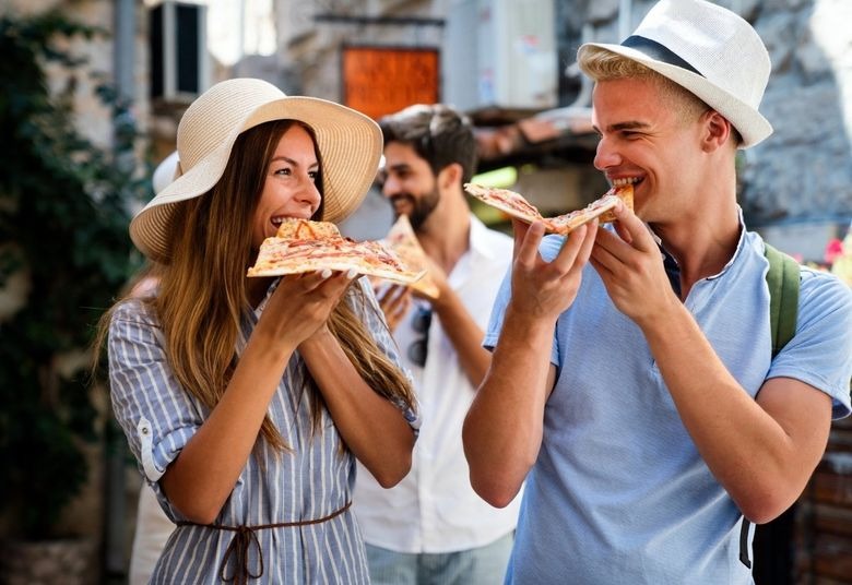 eating like a local person