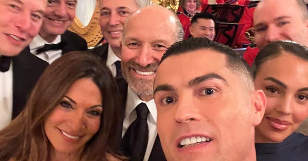 Cristiano Ronaldo & Georgina Rodríguez Join Trump and Saudi Crown Prince at Star-Studded White House Dinner