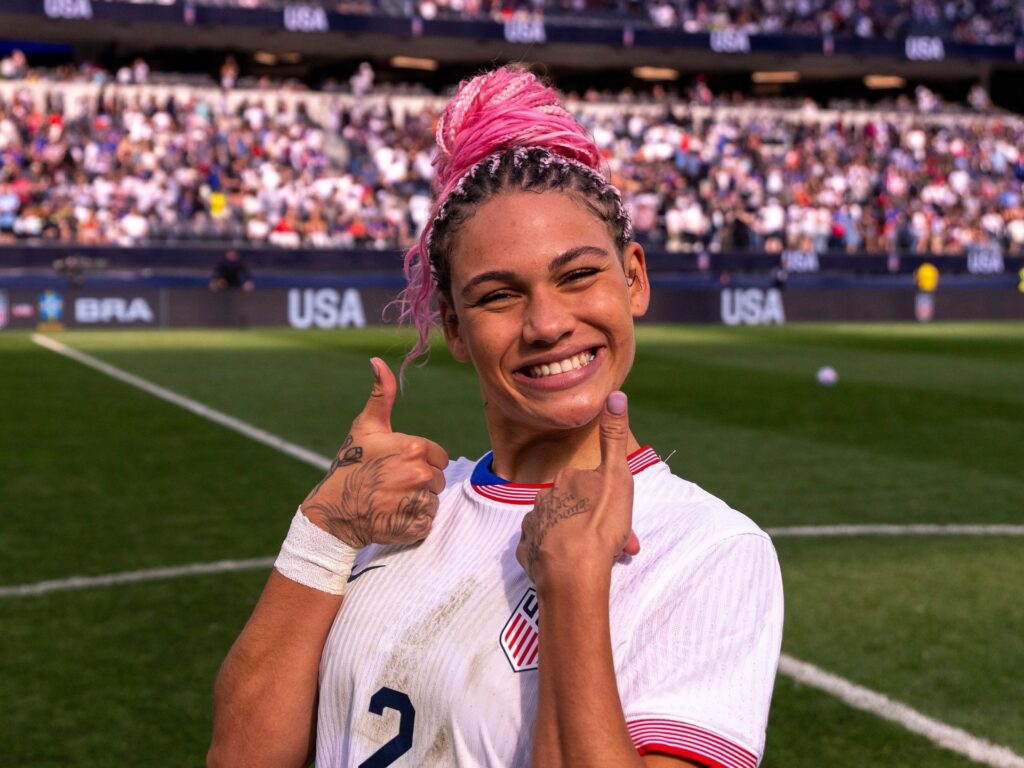 Trinity Rodman American soccer player
