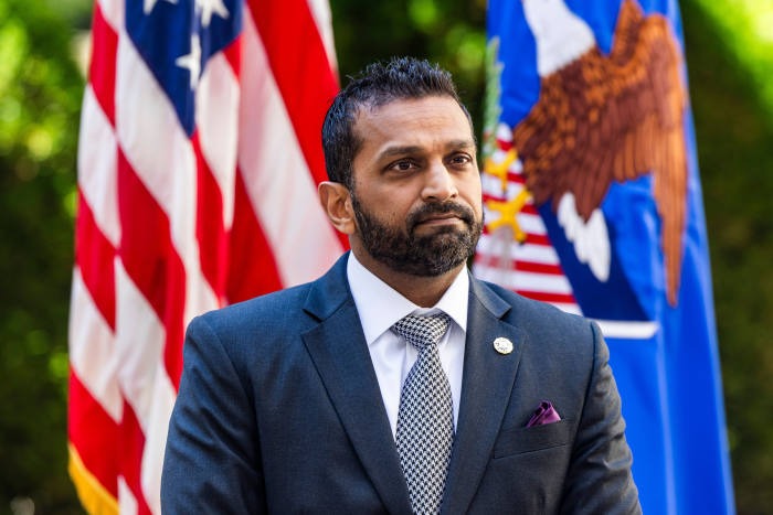 Kash Patel Director of the Federal Bureau of Investigation
