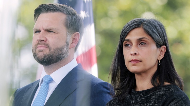 NYT bestseller makes chilling ‘divorce’ prediction for JD Vance, Usha amid Erika Kirk hug row 