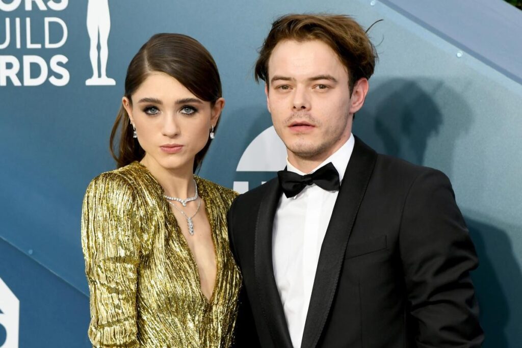 Natalia Dyer and Charlie Heaton Engagement 