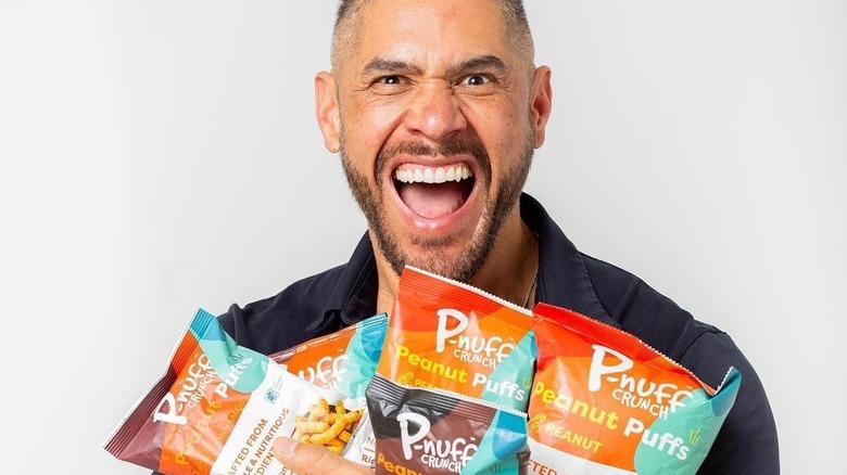 P-nuff Crunch Baked Peanut Puffs Made from Navy Beans 