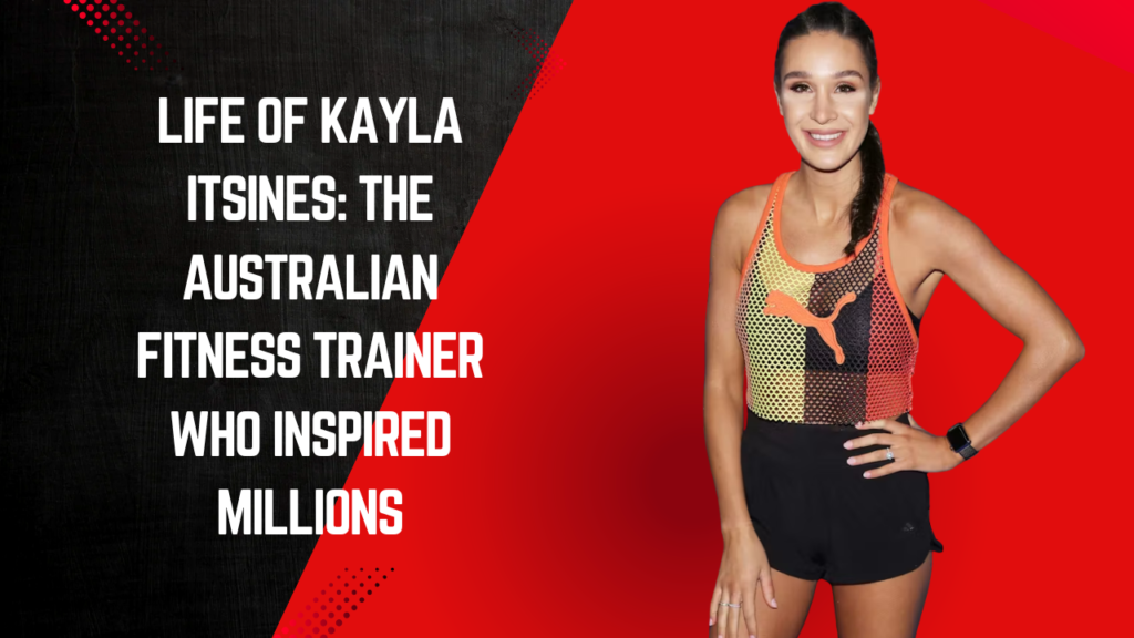 Kayla Itsines, the Australian personal trainer and fitness influencer known for the Bikini Body Guide and the popular Sweat fitness app.