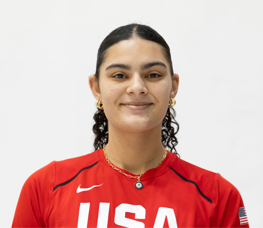 Lauren Betts, the American college basketball star 