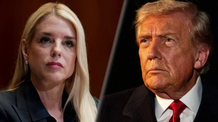 Donald Trump removes Attorney General Pam Bondi in a major political move.